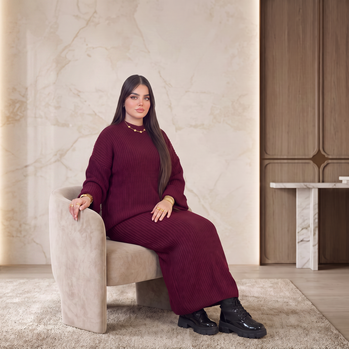 Ensemble Femme en Maille