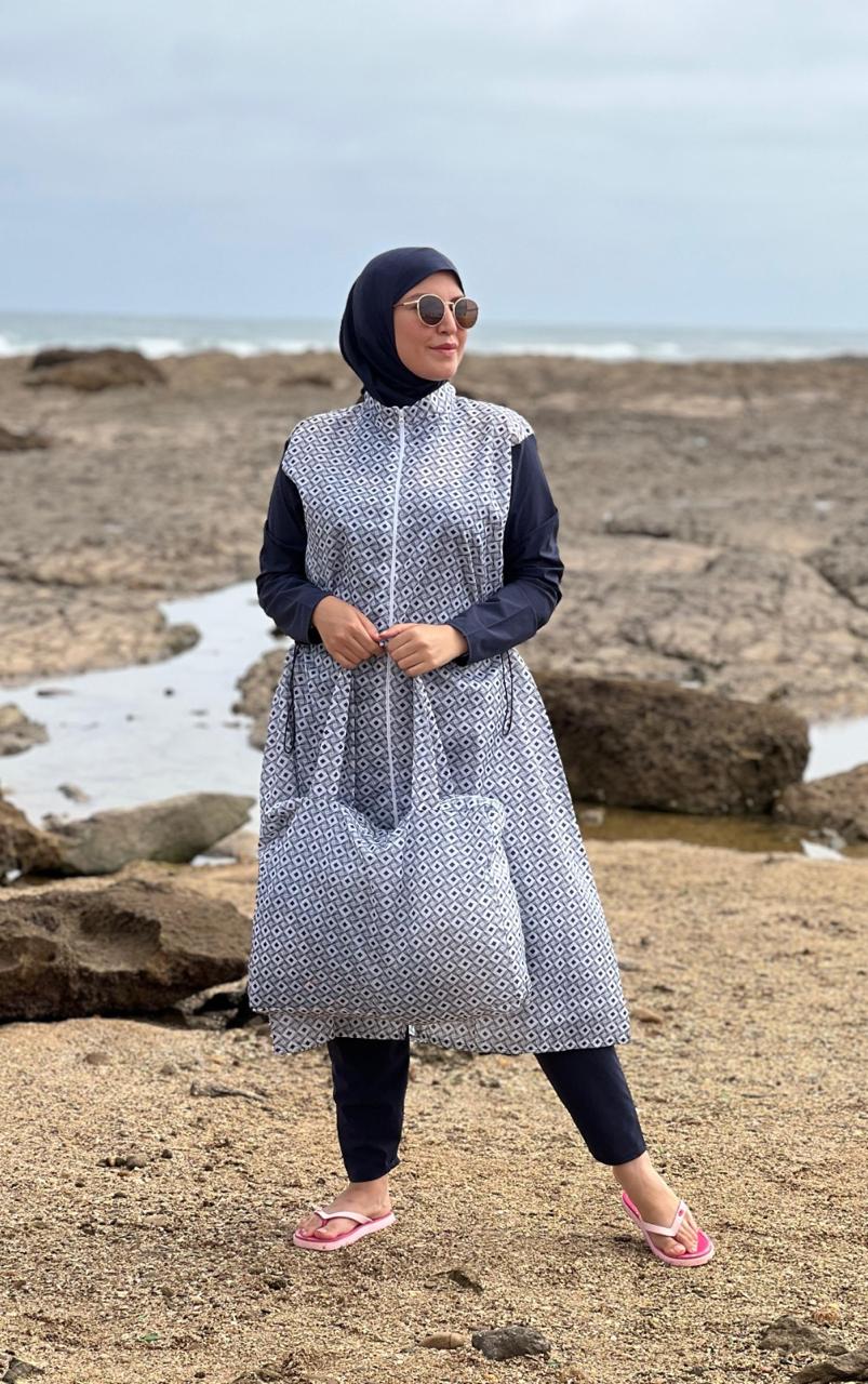 Botanical Breeze Layered Swim Ensemble