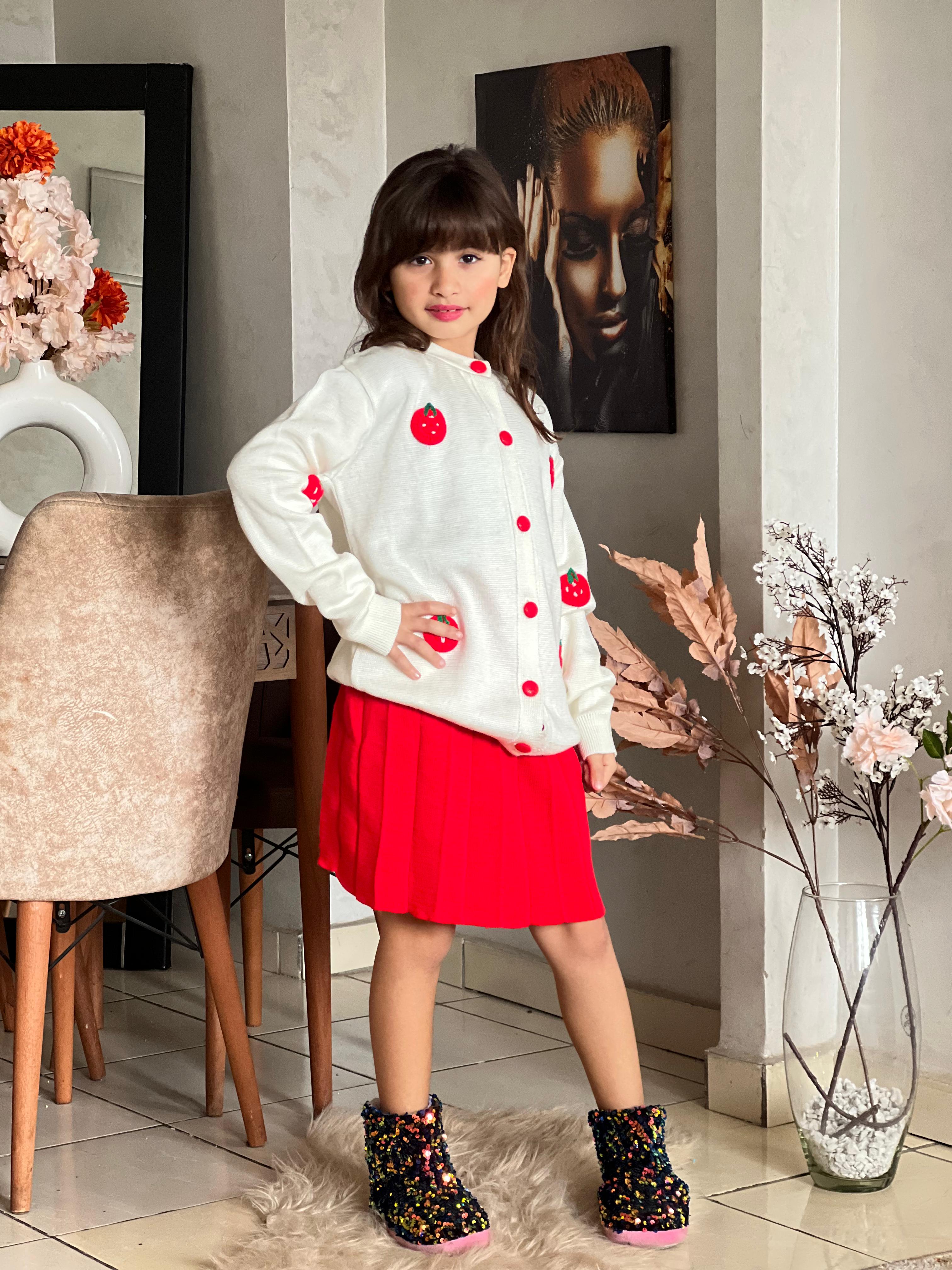 Floral Elegance Cardigan Set