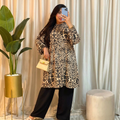 Ensemble Femme Tunique Imprimée & Pantalon Large